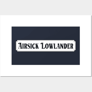 Airsick Lowlander Posters and Art